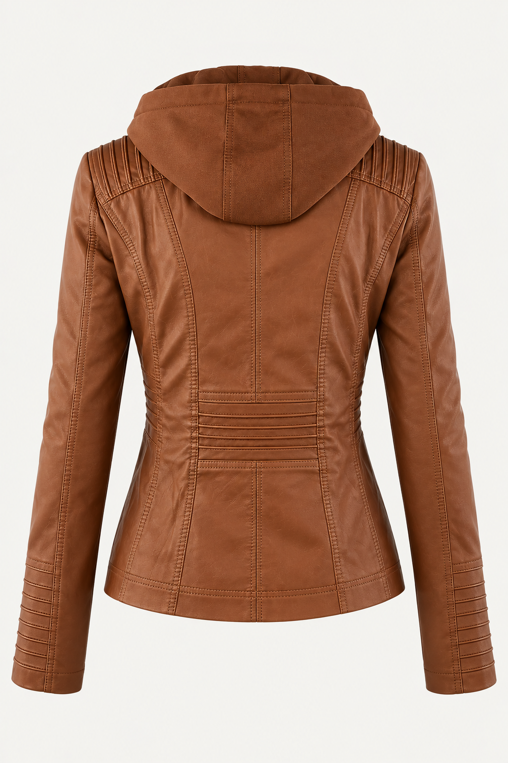 Ginevra – Chaqueta efecto Piel de Corte Elegante