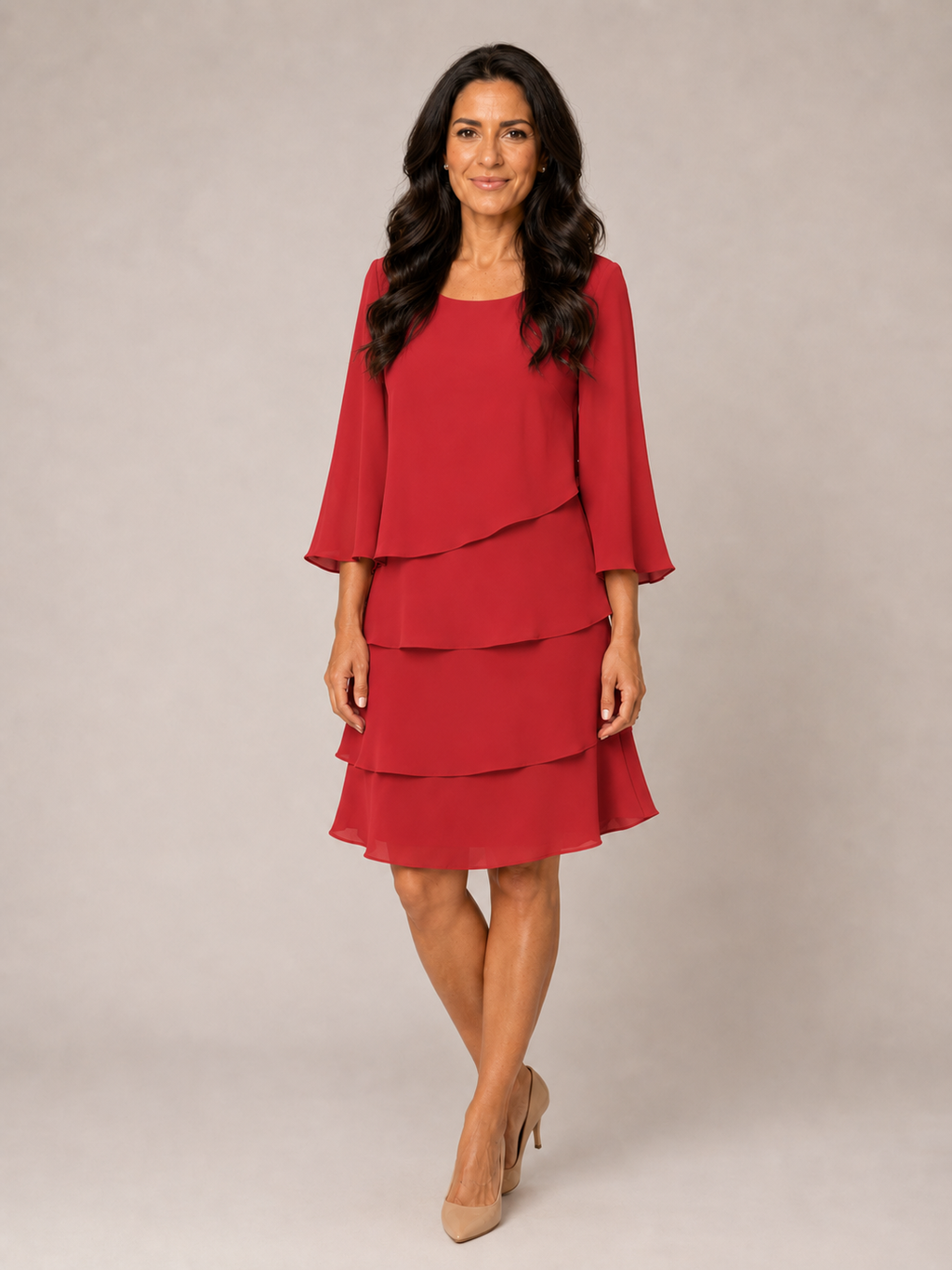 Elisa – Vestido de volantes