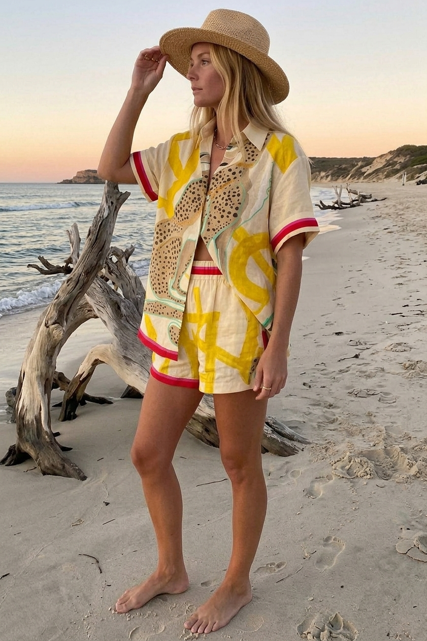 Conjunto Savanna Amarillo
