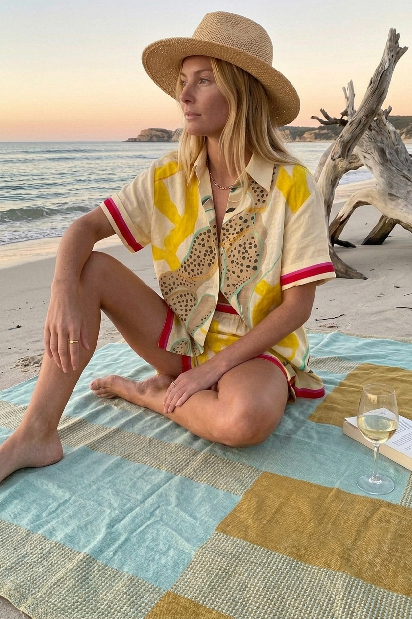 Conjunto Savanna Amarillo