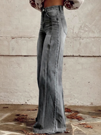 Lucia – Pantalones palazzo de pierna ancha