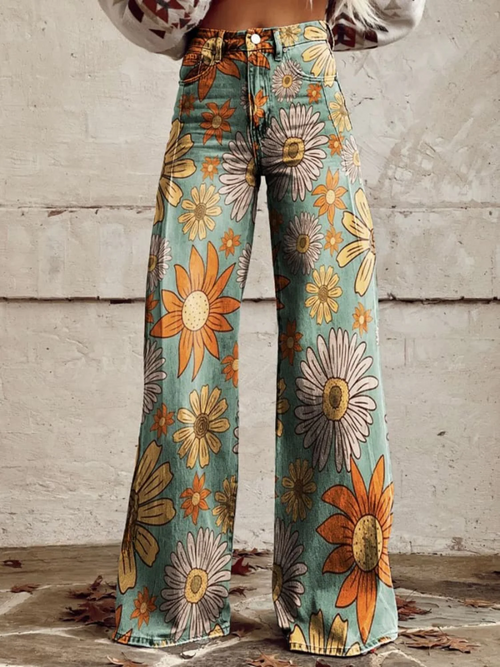 Cirilla – Palazzo floral vintage