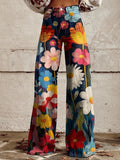 Léna – Pantalones anchos floral primavera