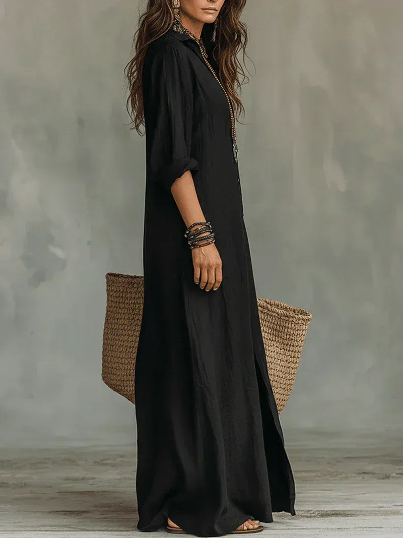 Sofía - Vestido largo con abertura