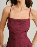 Amélie – Vestido largo de tirantes
