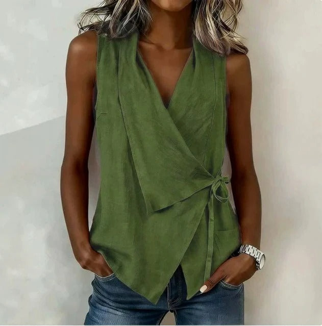 Victoria - Blusa sin mangas