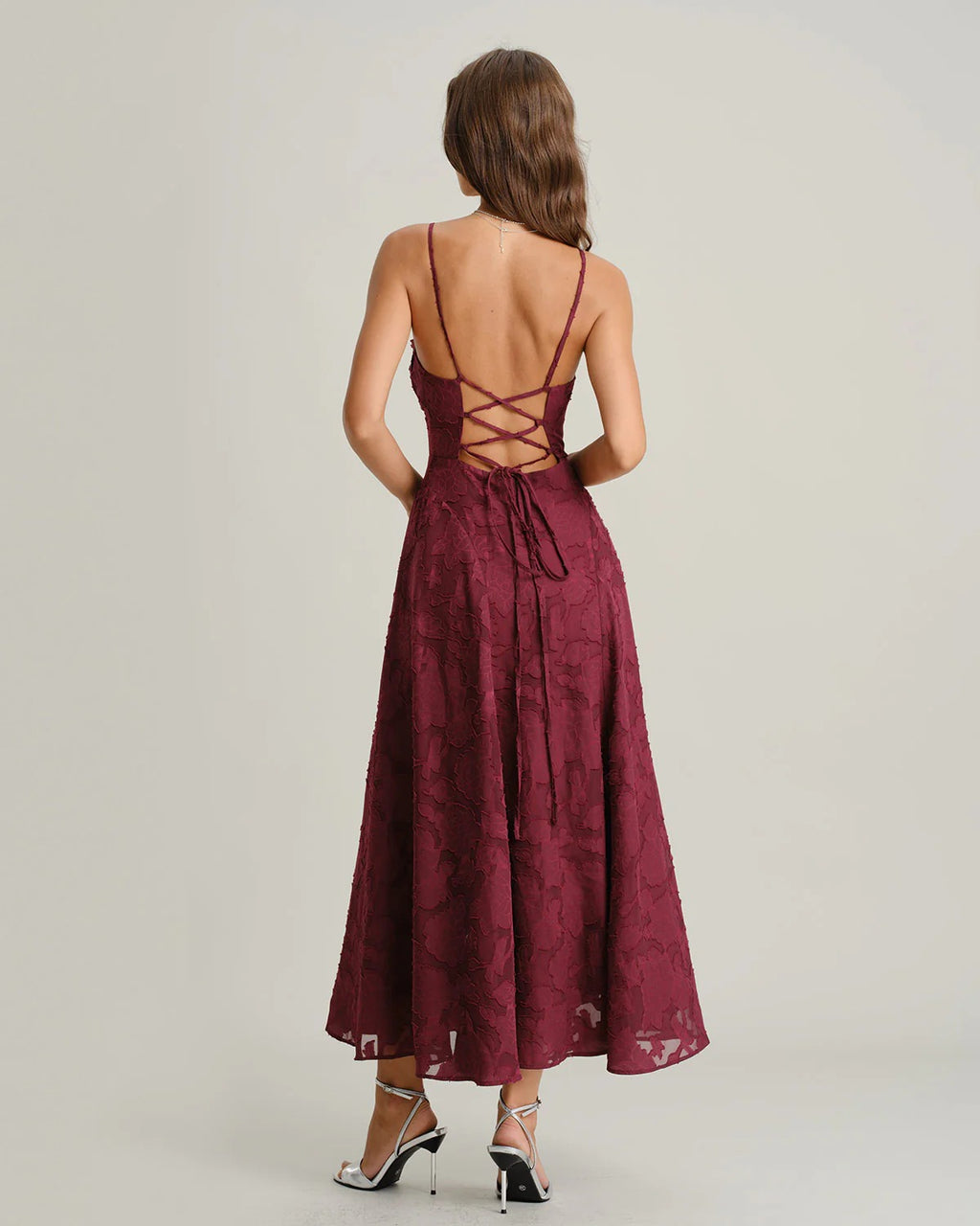 Amélie – Vestido largo de tirantes