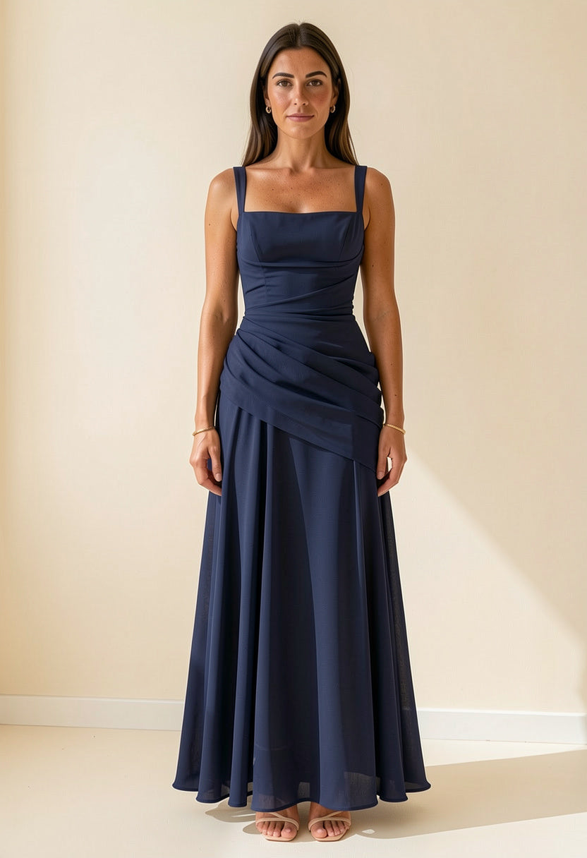 Blanca - Vestido Largo Elegante