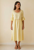 Marina - Vestido largo de lino